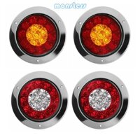 Mon 2 Đèn Xi Nhan 16 Bóng Led 12-24v Hình Tròn Cho Xe Tải