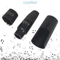 Mon alto saxophone mouthpiece với nắp nhựa và ligature sax mouthpiece kits thay thế nhạc cụ accessori
