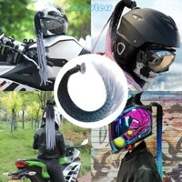 Mon Braids Người Phụ Nữ Bím Tóc Giả Cho Xe Máy Mũ Bảo Hiểm Đuôi Heo