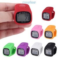 Mon Điện tử kỹ thuật số cầm tay Tally Counter Finger Counter Luminous Manual Clicker