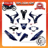 [MÓN LẺ]Dàn áo Future Led 125 Fi 2024 Xanh mực Đen Bánh căm chính hãng, Bộ áo màu Fu led 2018 2019 2020 2022 2023 2025