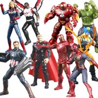 Món quà trang trí Đồ chơi Marvel The Avenger Endgame Pacage 30CM Super Hero Thor Doll Captain Thanos Hulk Wolverine Spiderman Iron Man Nhân vật hành động Đồ chơi Doll trẻ em quà tặng