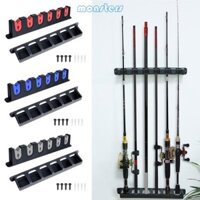 Mon Treo Tường Cần Câu Cá Giá Đỡ 6 Lỗ Dọc Cần Câu Công Cụ Bảo Quản
