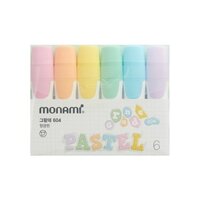 Monami Grande Highlighter 604 6 Color Set