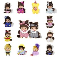 Monchhichi Búp bê đáng yêu sang trọng 15cm Đồ chơi nhồi bông mềm mại và có thể nhồi bông hoàn hảo cho quà tặng cho bé