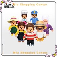 Monchhichi Dễ Thương Vui Nhộn Vui Nhộn Búp Bê Monchhichi Hợp Thời Trang Chơi Trang Trí Quà Tặng Tốt Nghiệp 8cm