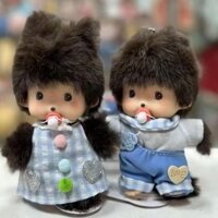 Monchhichi Hoạt Hình Búp Bê Hoạt Hình Sang Trọng Bộ Sưu Tập Mô Hình Đồ Chơi 5,9Inch Trang Trí Mặt Dây Chuyền Trang Trí Búp Bê Mềm linadvn
