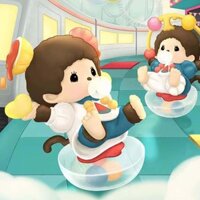 Monchhichi Series Hoạt Hình Phong Cách Hình Mẫu Monchhichi Phong Cách Ngẫu Nhiên Sưu Tập Đồ Trang Trí gelaidvn