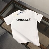 Moncler1144 Phong Cách Mới Cổ Tròn Cặp Đôi Tay Ngắn Nam In Hình