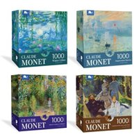 Monet Series Tranh Sơn Dầu Câu Đố 1000 Miếng, Giấy Xếp Hình Giải Nén Đồ Chơi Giáo Dục Thông Thường