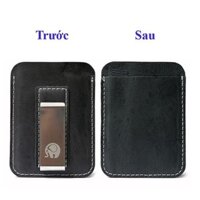 Money Clip Leather - Ví Kẹp Tiền Da Thật (Đen | Nâu)