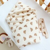 Mỏng Cotton Sơ Sinh Cho Bé Gói Chăn Mùa Xuân Thu Sơ Sinh Gói Chăn Cotton Nguyên Chất Gạc Phòng Giao Hàng Đi Chơi Bệnh Viện Gói Quilt