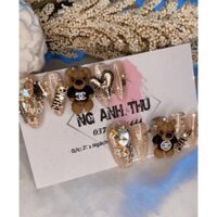 Móng giả gấu bột