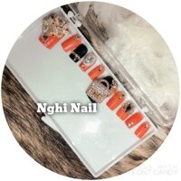 móng giả sơn gel đính đá( charm cao cấp ) 100% ảnh thật.