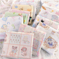 Mỏng Poplin Cotton 40 Sợi Đếm Trơn Mềm Mèo Chủ Đề Thú Cưng 2 Vải Váy Ngủ Handmade Kho Báu Vải