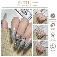 Móng tay giả fom oval sang chảnh, nail box thiết kế theo yêu cầu chuẩn fom nữ tính "A3" .