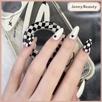 Móng tay giả Nail Box Jenny thiết kế hoa văn đơn giản - JB119