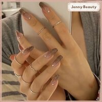 Móng tay giả Nail Box Jenny thiết kế đơn giản - JB44