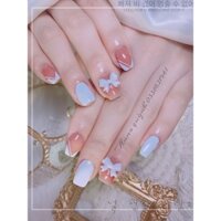 Móng úp thiết kế cao cấp Sơn gel thiết kế bộ móng đủ cỡ.