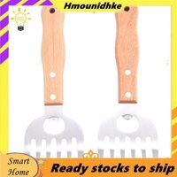 Móng Vuốt Cắt Thịt X2 - Móng Vuốt Gấu Inox Có Tay Cầm Gỗ Dài Để Xẻng BBQ Dễ Dàng