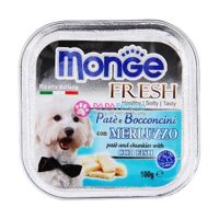 Monge Fresh chunkies with Cod Fish 100gr - Pate Monge Fresh vị cá tuyết