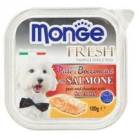 Monge Fresh chunkies with Salmone 100gr - Pate Monge Fresh vị cá hồi