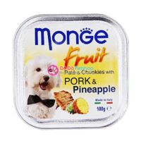 Monge Fruit Pork & Pineapple 100gr - Pate Monge Fruit vị thịt heo và dứa