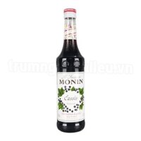 Monin Blackcurrant Syrup 700ml ( vị nho rừng )