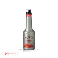 MONIN PUREE STRAWBERRY – MỨT DÂU 1L
