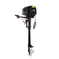 MONIPA Electric Outboard Motor 5HP 1200W 48V Trolling Brushless Motor Fishing Boat Engine Heavy Duty Boat Motor Shaft Length 508mm USA Stock