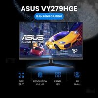 Monitor ASUS VY279HGE 27" FHD IPS 144Hz