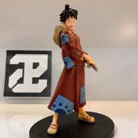Monkey D. Luffy trang phục Kimono Wano, Figure Mô hình nhân vật Anime One Piece