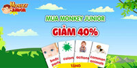 Monkey Junior chương trình học tiếng anh trẻ em