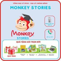 Monkey Stories  Trọn đời, 1 năm- VOUCHER - Phần mềm Tiếng anh online chất lượng cao cho bé - 6 tháng - 3 tháng Vmonkey