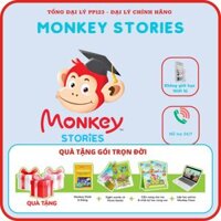 Monkey Stories  Trọn đời, 1 năm- VOUCHER - Phần mềm Tiếng anh online chất lượng cao cho bé - Trọn Đời - Bộ quà tặng