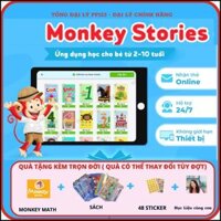 Monkey Stories ( trọn đời, 1 năm) Cho bé từ 3-15 Tuổi