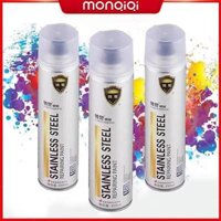 Monqiqi combo 3 chai xịt chống rỉ sét, ố vàng màu xám bạc Crom sáng bóng như mới Sơn