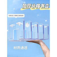Monroe Cửa Hàng bách Hóa Trong Suốt Để Bàn Kệ Sách Học Sinh Trung Học Acrylic Bảo Quản Sách Vách Ngăn Đứng Vách Ngăn Kệ Sách