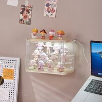 Monroe Cửa Hàng Chính Hãng Hàng Có Sẵn Hộp Trưng Bày Mô Hình Búp Bê lego Bí Ẩn Gắn Tường Chống Bụi Bằng acrylic