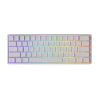 MonsGeek FUN60 Max SP White – Glare Magnetic Switches – Wireless Keyboard