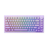 MonsGeek M1W HE-SP V3 Lilac Purple (Magnetic Switches – 8K Hz Polling Rate Wired USB-C – Multi mode) – Gaming Mechanical Keyboard