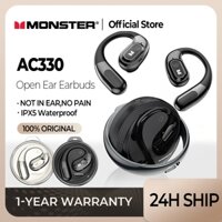 Monster Open Ear AC330 Tai nghe mở tai Bluetooth 5.4 Tai nghe không dây IPX5 Tai nghe thể thao chống nước có Mic Earbud