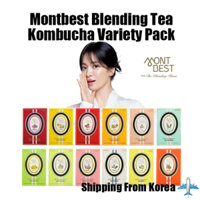 [Montbest] Bộ gói trà Kombucha đa dạng pha trộn (10T * 4Pack) Lượng calo thấp