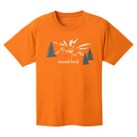 Montebell WIC unisex Chaoyang Rising Sun in hình áo thun cổ tròn ngắn tay 100% cotton 1114748 226