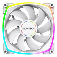 Montech AX140 PWM (White) – 140mm ARGB LED Fan Case