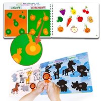 MONTESSORI BUSY BOOK FOR KIDS TODDLERS EDUCATIONAL TOYS BABY DIY PASTE QUIET BOOK CHILDREN ANIMALS NUMBERS MATCHING PUZZLES TOYS