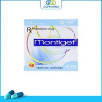 Montiget Montelukast 4mg Getz Pakistan (H/14gói/4mg)
