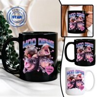 Moo Deng Cute Baby Hippo Coffee Mug I Love You Moo Cốc uống Deng Mug O7a3