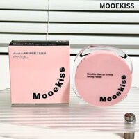 MOOEKISS  Phấn Phủ Làm Sáng Và Chải Chuốt Ba Màu Thiết Lập Trang Điểm Và Kiểm Soát Dầu
