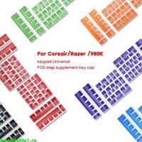 Moom2 6u 6 5u Space Bar PBTs Keycaps Double Shot Pudding Keycaps cho K65